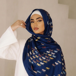 Pure Luxury Silk Hijab - Image 1