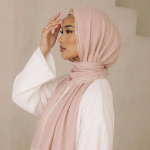 Pure Luxury soft cotton Hijab - Image 3